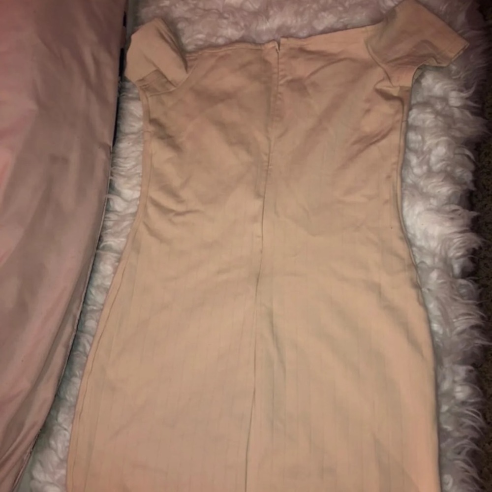 Off-shoulder Ribbed Midi Dress🤩 - Picture 2 of 6
